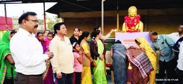 सर्व आदिवासी समाज ने वीरनारायाण सिंह को दी श्रद्धांजलि