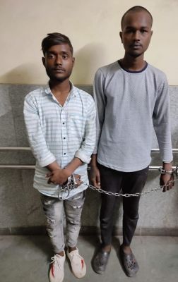 सब्जी मार्केट जोरा से चोरी की तीन बाईक के साथ 4 गिरफ्तार