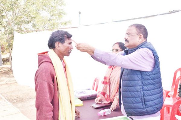 स्वास्थ्य शिविर का डेढ़ हजार लोगों ने उठाया लाभ