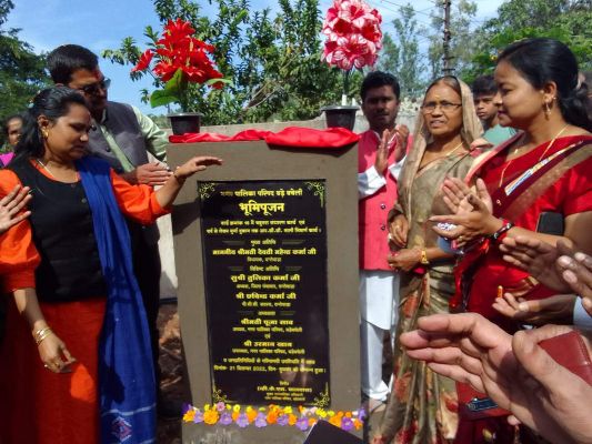 विधायक ने निर्माण कार्यों का किया लोकार्पण-भूमिपूजन