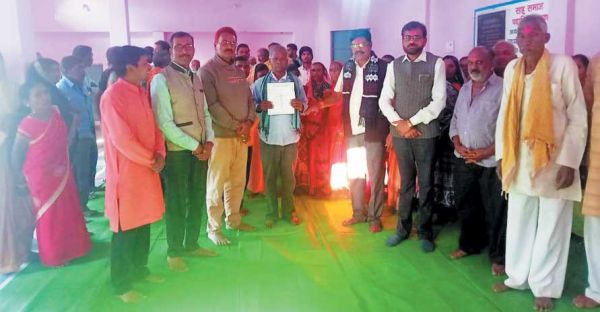 मोर अधिकार मोर आवास के तहत गरजे भाजपा नेता