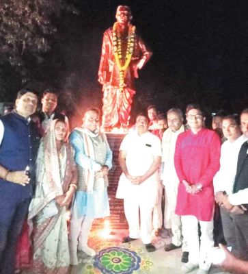  चंद्रसुर में मनाई पं. सुंदर लाल शर्मा की जयंती