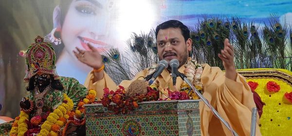 श्रीमद् भागवत कथा का हो रहा संगीतमय आयोजन