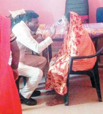   नि:शुल्क नेत्र जाँच शिविर 