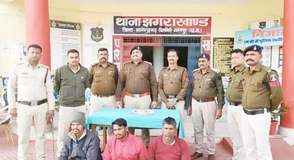 सूने घर में चोरी, एमपी- बिहार से 3 गिरफ्तार