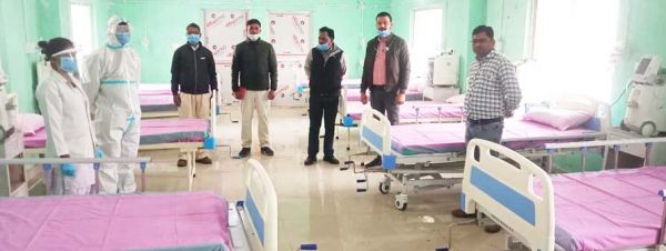 कोरोना : संभावित खतरे  से निपटने मॉक ड्रिल