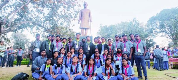 पचमढ़ी आपदा प्रबंधन शिविर से लौटे स्काउट गाइड के 34 बच्चे