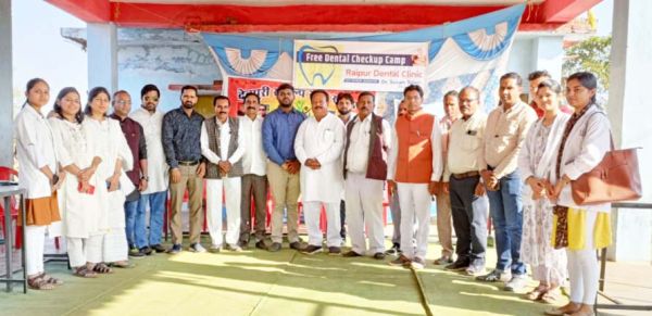 साहू युवा प्रकोष्ठ ने लगाया नि:शुल्क स्वास्थ्य शिविर