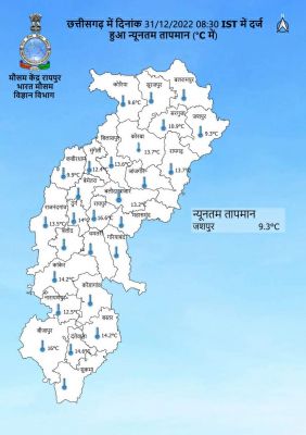 सरगुजा शीतलहर की ओर, 15 के बाद बदलेगा मौसम