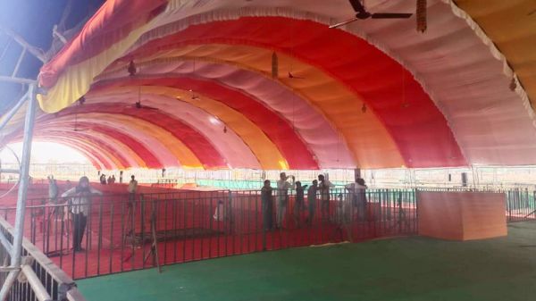 पं. प्रदीप मिश्रा का शिव कथा महापुराण 2 से 8 जनवरी तक, तैयारियां पूर्ण