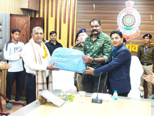 सेवानिवृत्ति पर बघेल को दी विदाई