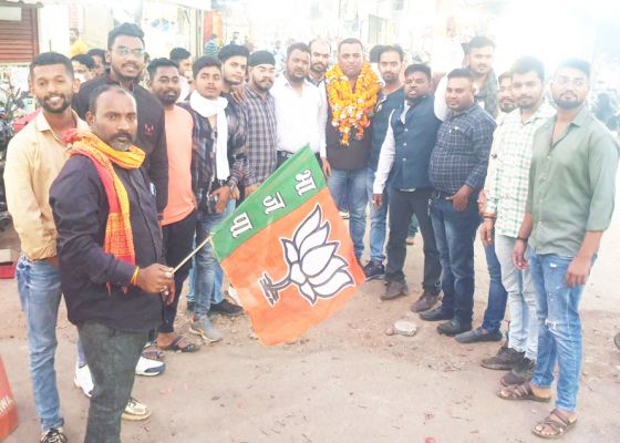 भाजयुमो प्रदेश मंत्री नियुक्ति पर आलोक का जोरदार स्वागत
