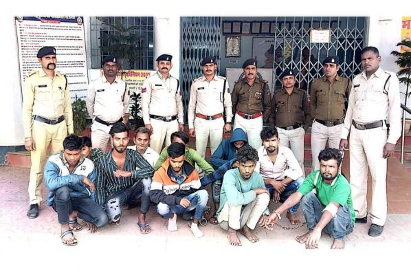 पुलिस का ऑपरेशन गुरूड़ अभियान