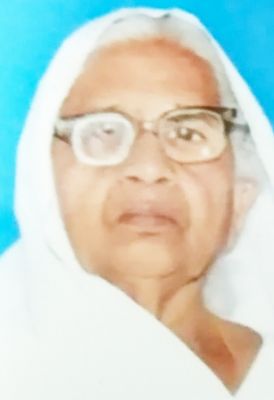 सुंदरादेवी वर्मा का निधन 
