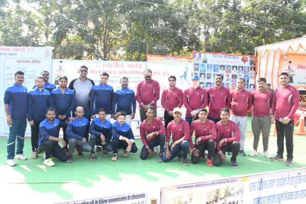 सीएसपी इलेवन, नांदगांव पुलिस, पुलिस मुख्यालय रायपुर व दुर्ग की जीत