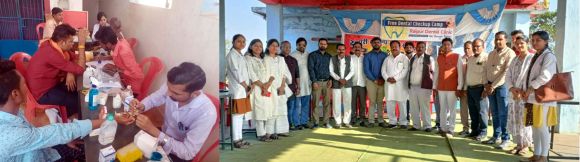 जिला साहू युवा प्रकोष्ठ ने लगाए नि:शुल्क स्वास्थ्य शिविर