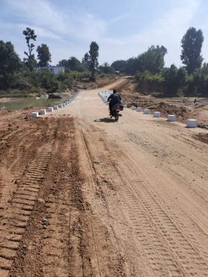 पुलिया निर्माण से आवागमन में सुविधा