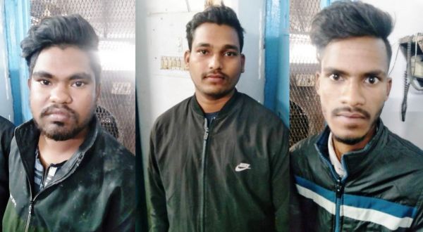  तलवार से सडक़ पर काटा केक, हवालात में मना जन्मदिन