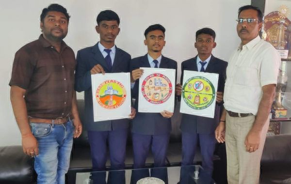 आस्था विद्या मंदिर जावंगा के विद्यार्थियों ने प्लास्टिक प्रदूषण मुक्त का संदेश दिया