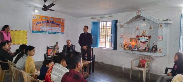 सेवा भारती मातृ छाया में दत्तक ग्रहण कार्यक्रम