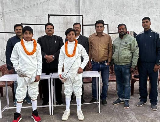 छत्तीसगढ़ सब जूनियर फैंसिग टीम में अर्थव-शौर्य शामिल