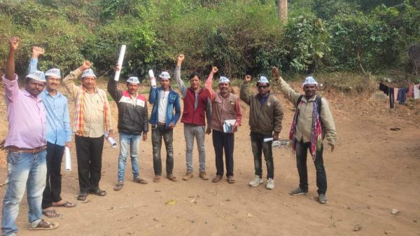 आप का समाज प्रमुखों से मुलाकात