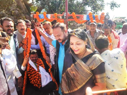 विधानसभा उपाध्यक्ष का कुरुद में स्वागत