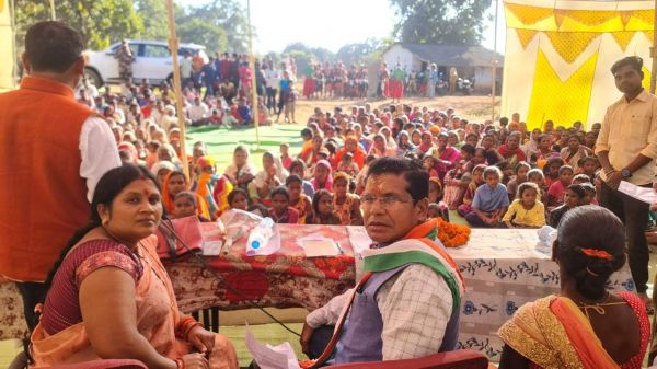 प्रदेश कांग्रेस अध्यक्ष ने किया निर्माण कार्यों का भूमिपूजन
