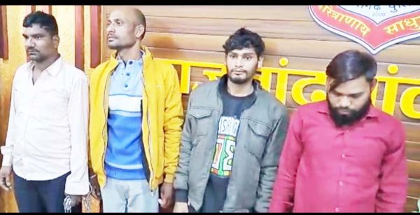 चार जिलों में चोरी, आधा दर्जन पकड़ाए