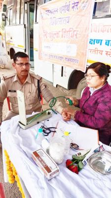 यातायात सडक़ सुरक्षा सप्ताह : दूसरे दिन 150 वाहन चालकों ने कराई जांच
