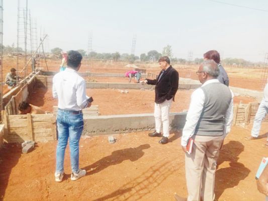 रिपा के कामों में आएगी तेजी, जिला सीईओ ने किया गौठानों का निरीक्षण