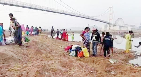 मकर संक्रांति पर कुलेश्वर और हटकेश्वर महादेव पूजे गए