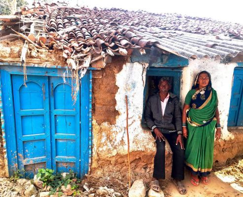 दिव्यांग  छबील राम को पीएम आवास के तहत मिला अपना घरौंदा 