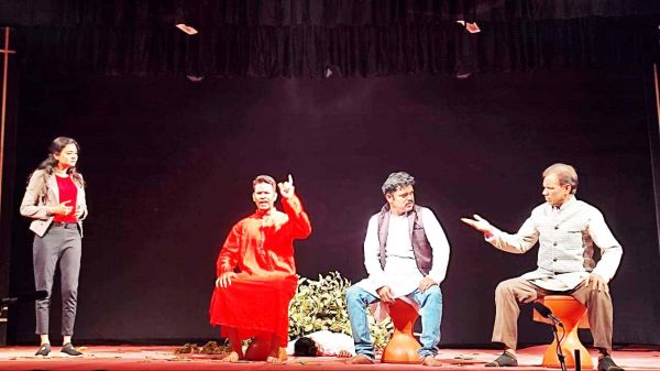 इप्टा में अंतिम दिन जामुन के पेड़ का मंचन