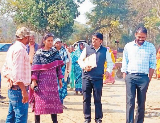 कलेक्टर- सीईओ ने रीपा योजना के कार्यों का किया निरीक्षण
