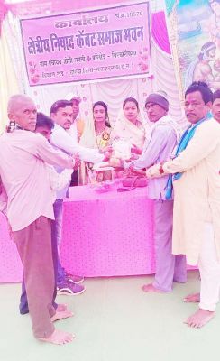 भगवान राम को नैया पार कराने वाले भक्त गुहा निषाद राज से प्रेरणा ले सर्व समाज -गीता, जोशीलमती में मनाई गई जयंती