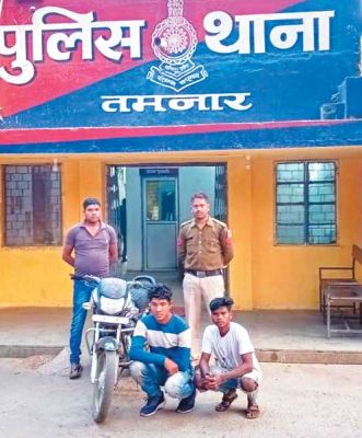 मेला देखने आये युवक की बाइक चोरी, दो गिरफ्तार