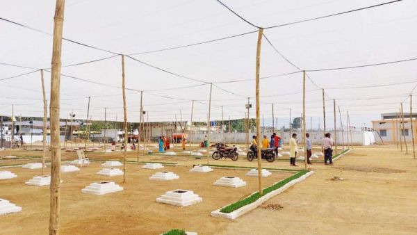 108 कुंडीय नव चेतना जागरण गायत्री महायज्ञ की तैयारी पूर्ण