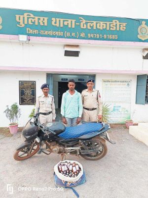अवैध रूप से शराब बेचते युवक गिरफ्तार