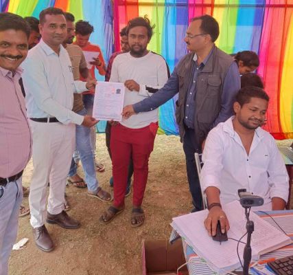 शिक्षार्थी लाइसेंस शिविर का आयोजन 