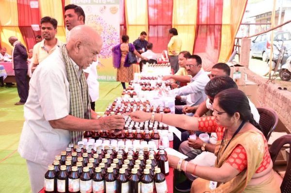 आयुर्वेद पद्धति से मरीजों का उपचार आयुर्वेद-योग के प्रति बढ़ा रूझान 