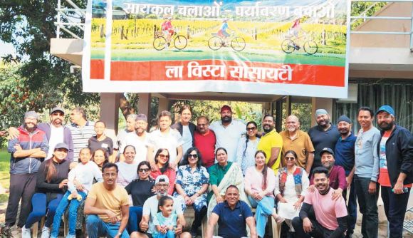 ला विस्टा के रहवासियों ने दिया पर्यावरण बचाने का संदेश