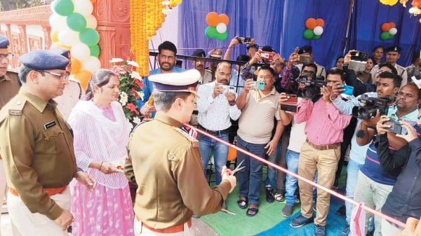 जूटमिल चौकी थाने में तब्दील, वरिष्ठ पुलिस अधीक्षक ने किया उद्घाटन
