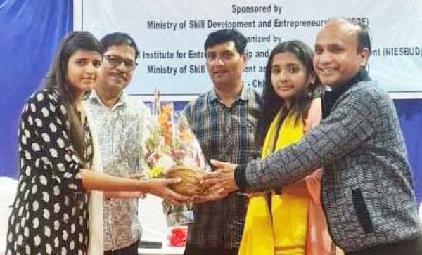 कौशल एवं उद्यमिता विकास कार्यक्रम पर 5 दिवसीय कार्यशाला 