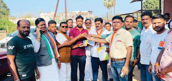 कांग्रेस ने शुरू किया हाथ से हाथ जोड़ो महाभियान