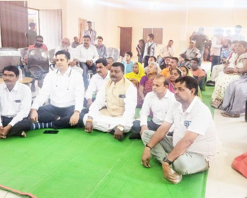 पूर्व सांसद अभिषेक व उपाध्यक्ष  ने मन की बात सुनी