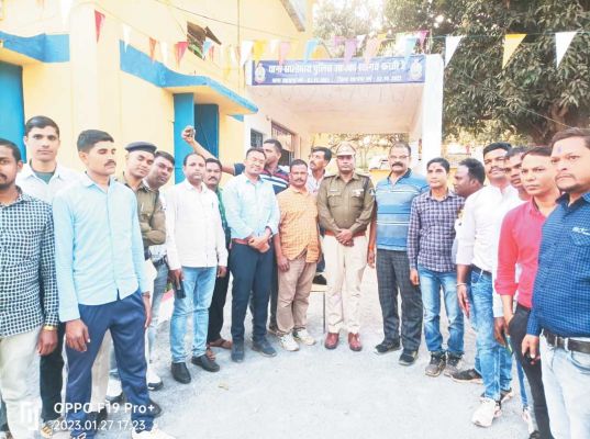 साल्हेवारा टीआई यादव राजधानी में सम्मानित