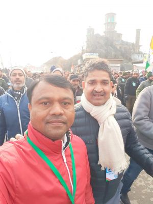 राहुल ने नफरत मिटा प्यार का किया बीजारोपण-बैज