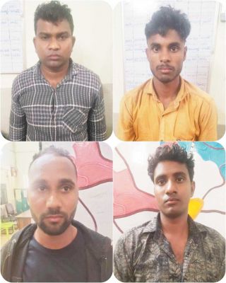 डीजल चोरी, 4 आरोपी जांजगीर से गिरफ्तार