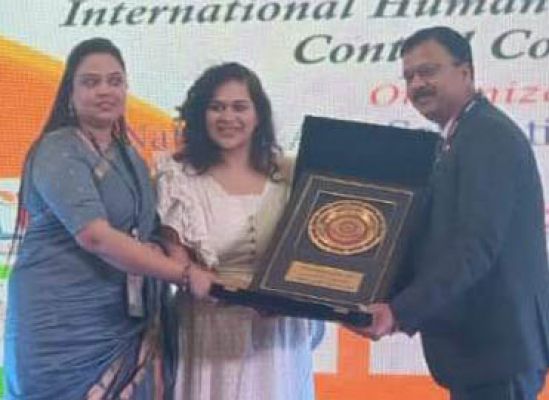 डीके सोनी को गोवा में मिला पृथ्वी रत्न अवार्ड